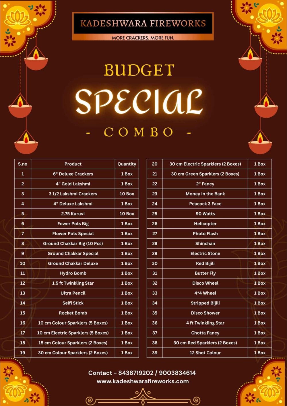 Budget Special Combo Pack