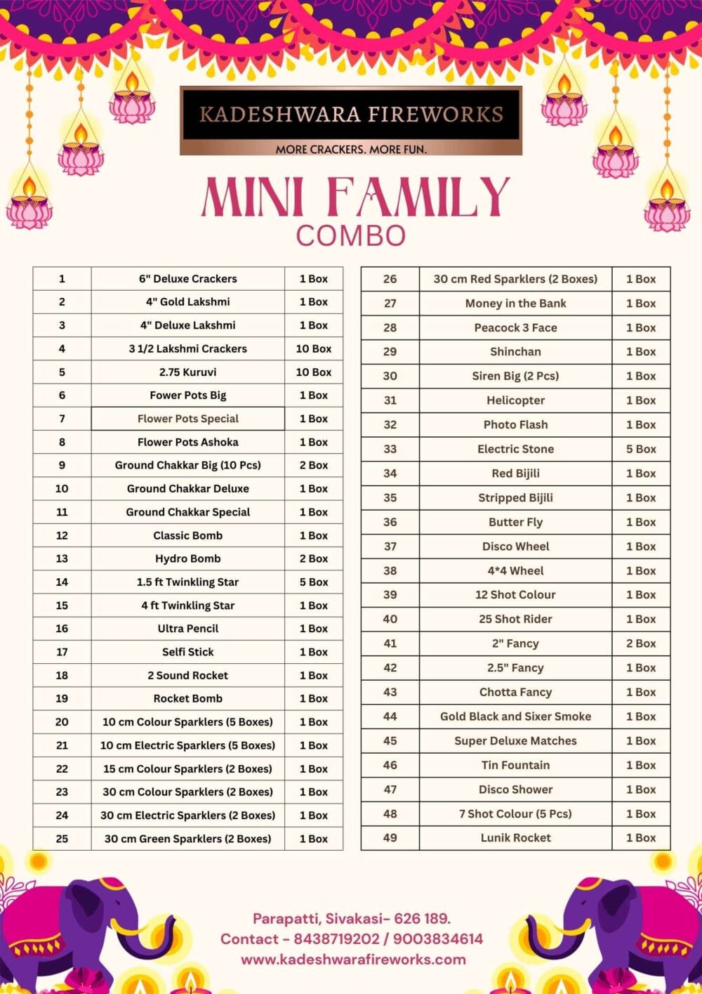 Mini Family Combo Pack
