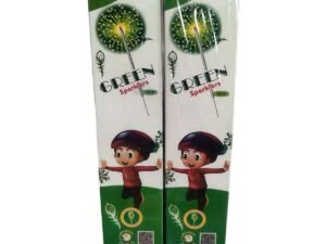 10 CM GREEN SPARKLER